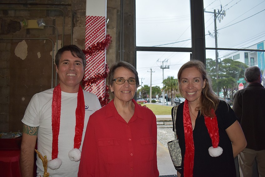 Sean O'Neil, Becky May and Lena Cambis.