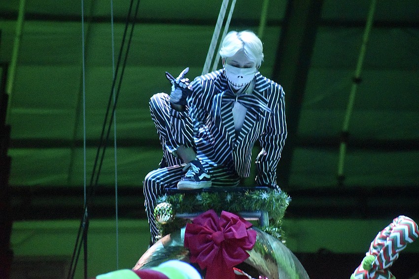 Dale Burgess is Jack Skellington.