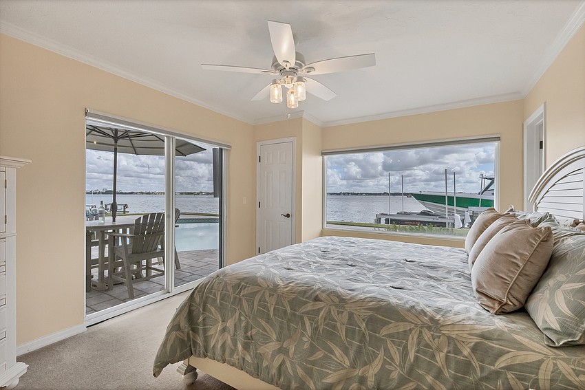 The home includes four bedrooms.