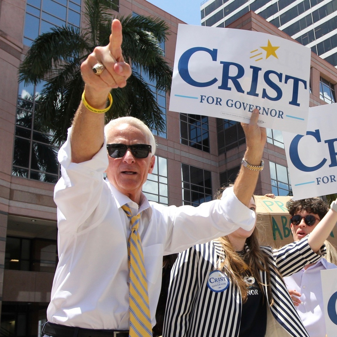 The majority of Charlie Crist's big-dollar donations come from unions and personal injury law firms. (Courtesy photo)