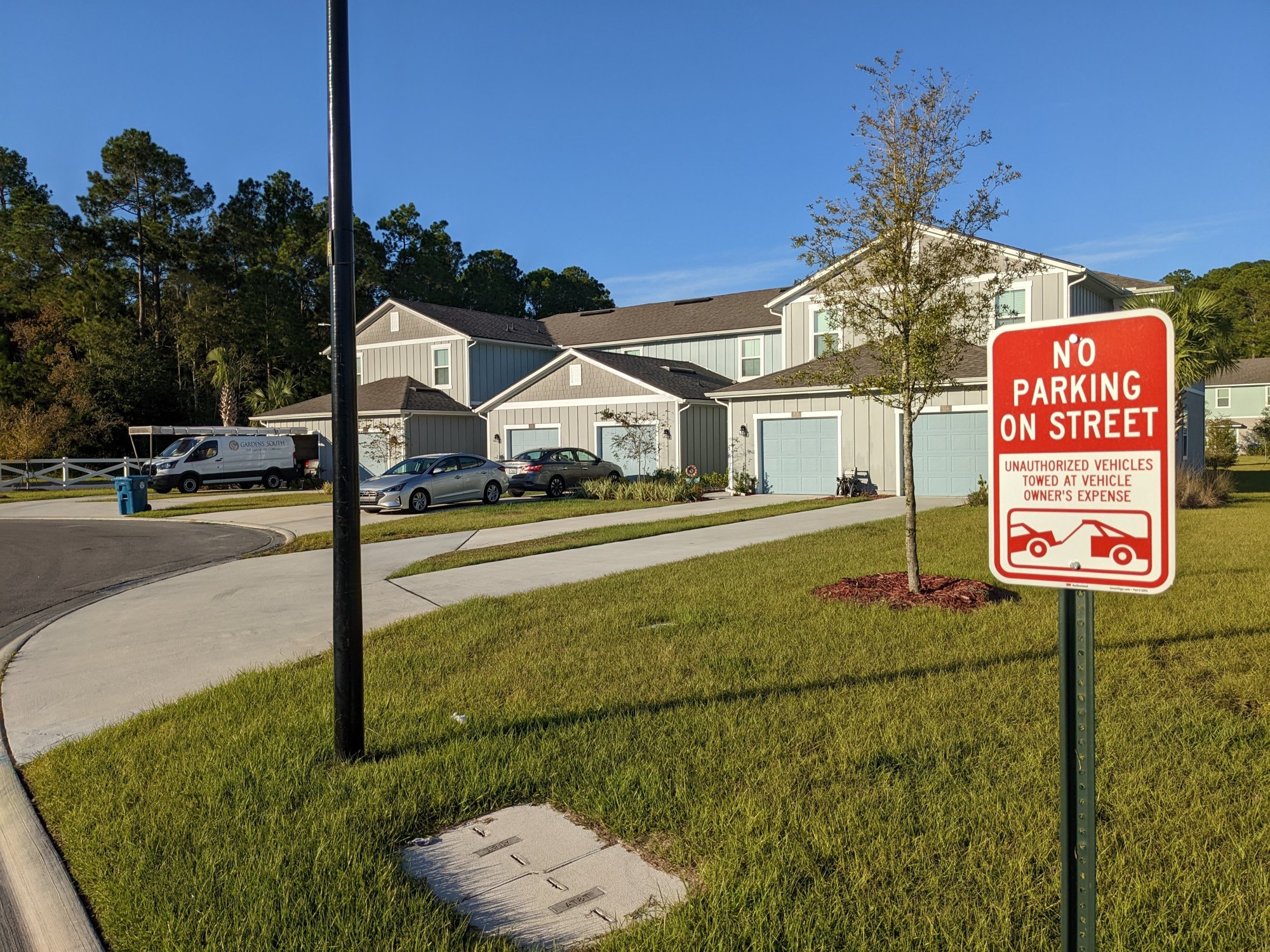 The Capitol Park and Capitol Park East town homes in North Jacksonville at Starratt Road and Airport Center Drive. According to the DR Horton website, two model types remain at $245,990 and $246,990.