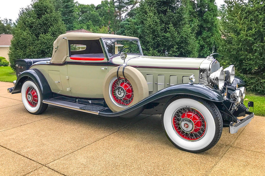 A 1931 Cadillac 452-A V-16 is just one of the automobiles that will be featured at the 2022 Gasparilla Concours dâ€™Elegance. Only 94 were ever built. (Courtesy photo)