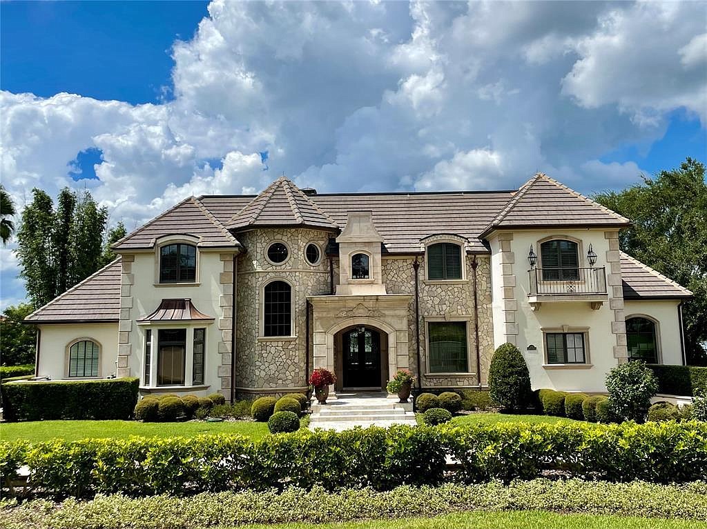 The home at 5018 Latrobe Drive, Windermere, sold Oct. 31, for $7.3 million. This French chateau features a prime location along the shores of Lake Bessie. realtor.com