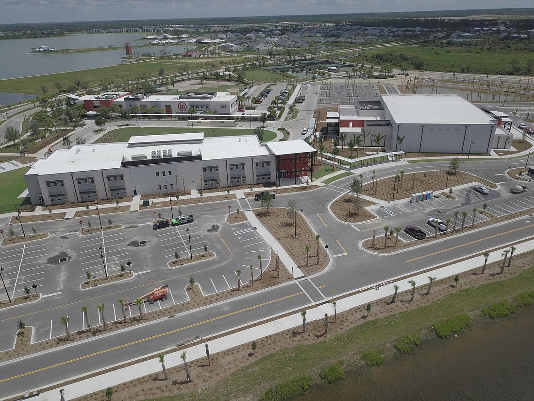 Babcock High School construction began in November 2021 and the facility opened in time for the 2022-23 academic year. (Courtesy photo)