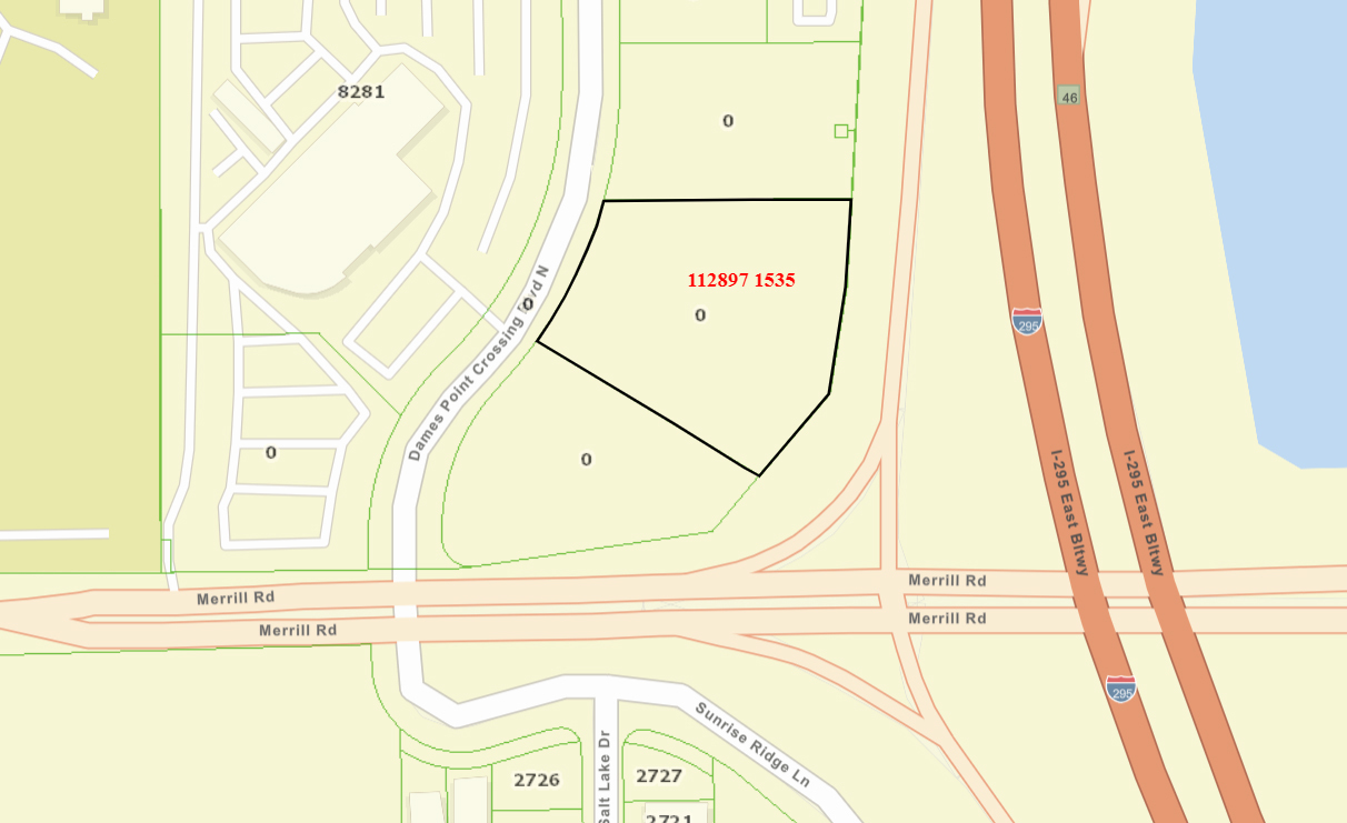 The hotel is planned on 2 vacant acres north of Merrill Road between  Dames Point Crossing Boulevard and Interstate 295.