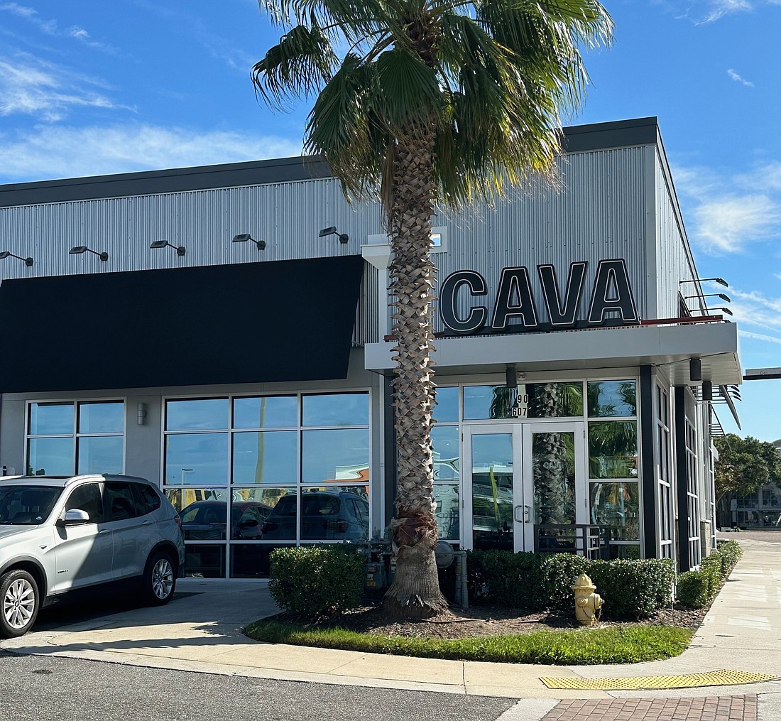 CAVA Grill at 90 Riverside Ave., No. 60, in the Brooklyn Station shopping center.