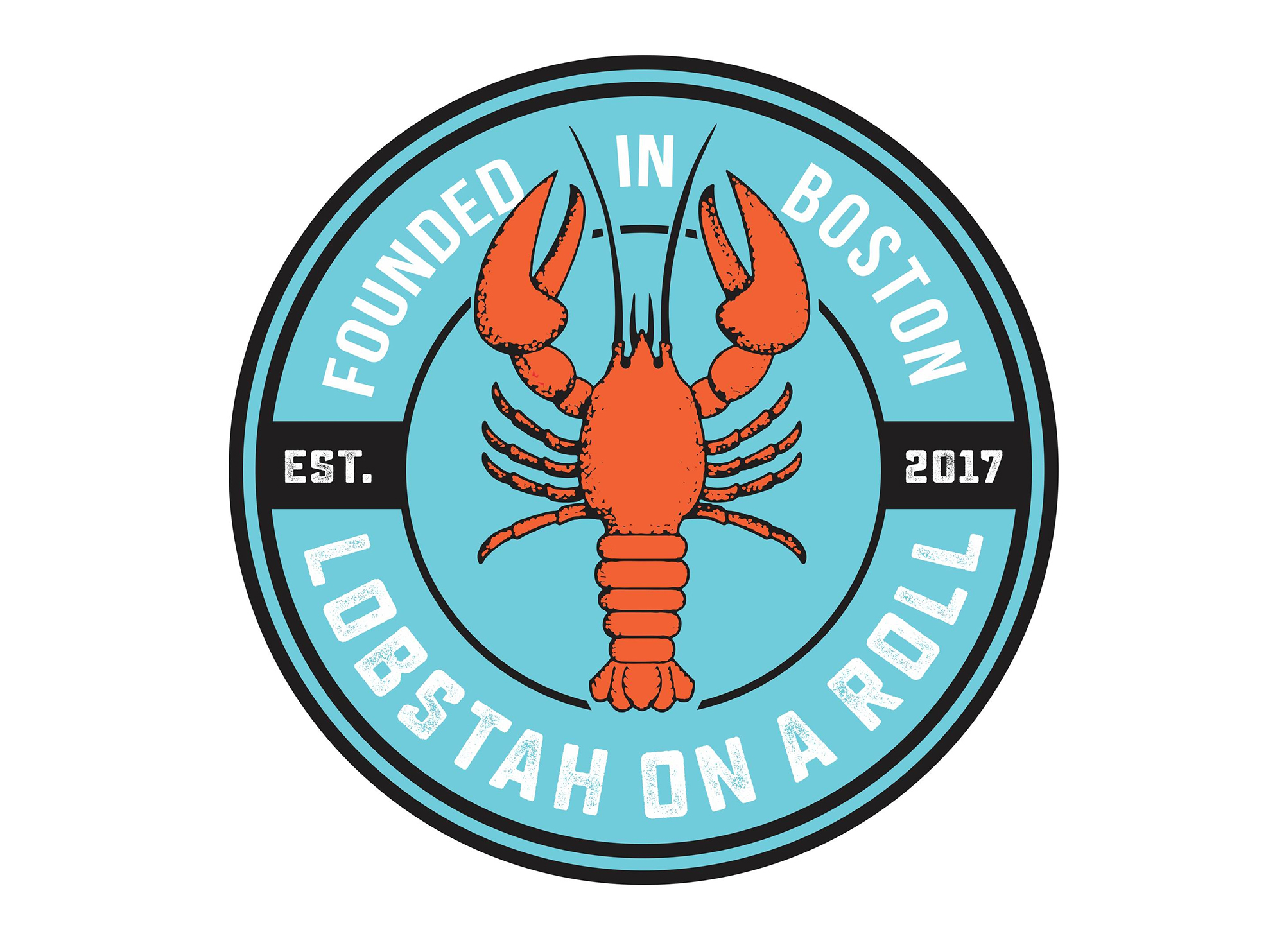 The Lobstah on a Roll logo.