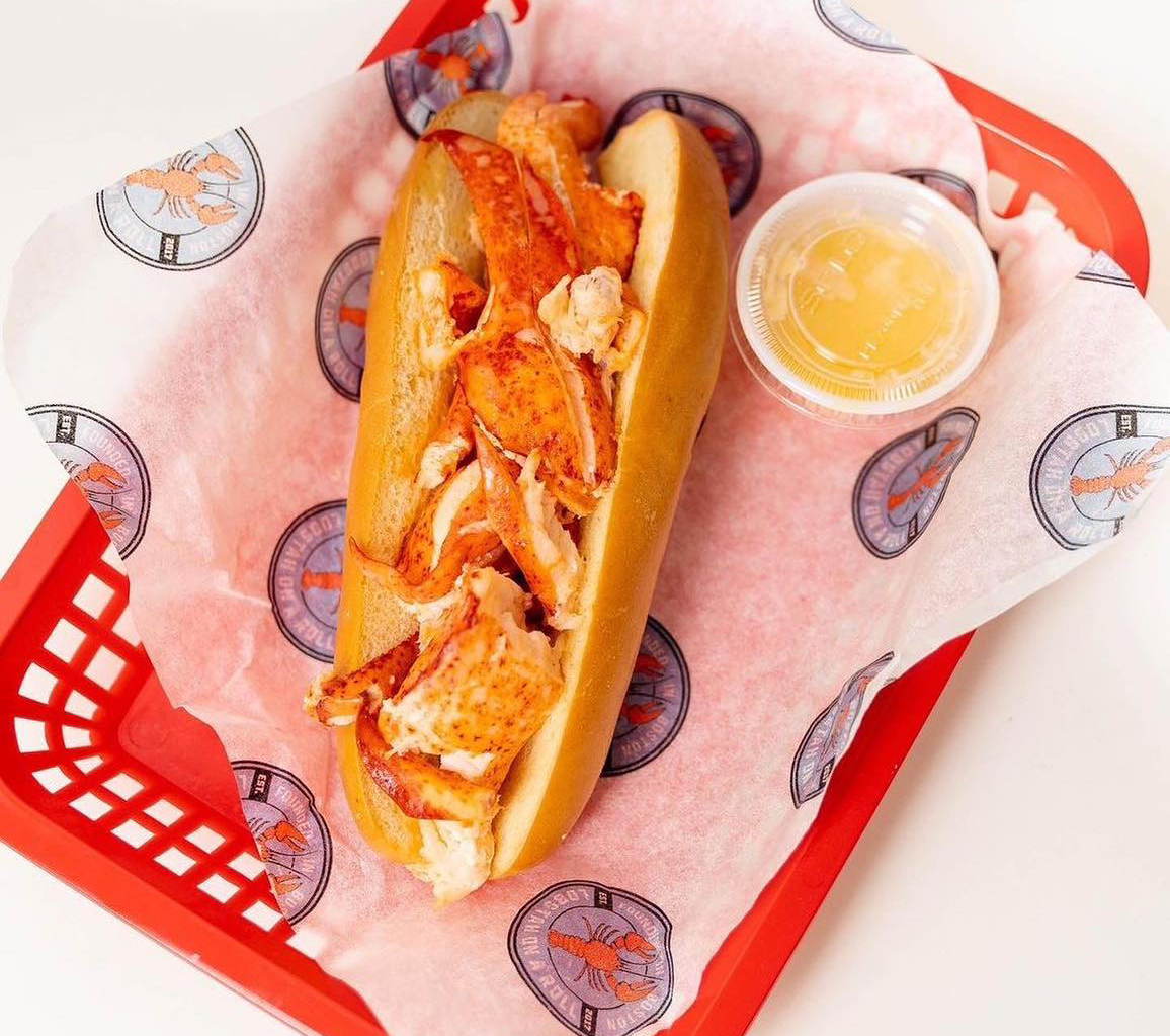 There are two Lobstah Rolls on the menu at Lobstah on a Roll.