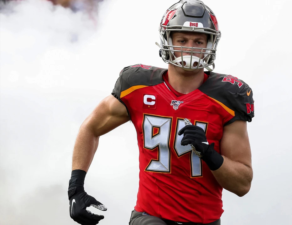 Carl Nassib is an outside linebacker for the Bucs. (Courtesy photo)
