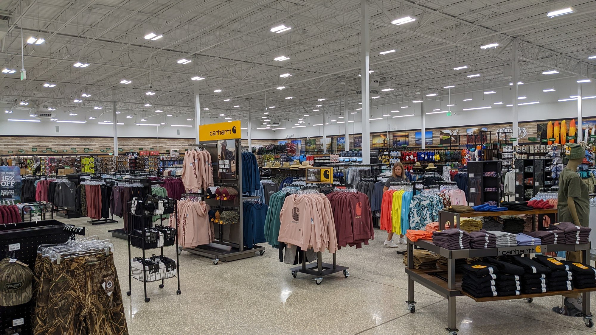 Sportsman’s Warehouse is an outdoor specialty retailer.