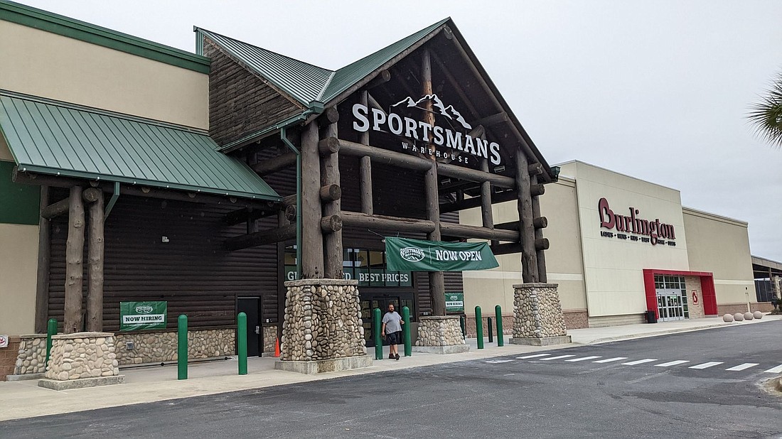 Sportsmanâ€™s Warehouse in River City Marketplace is at 13075 City Square Drive, No. 107, next to Burlington
