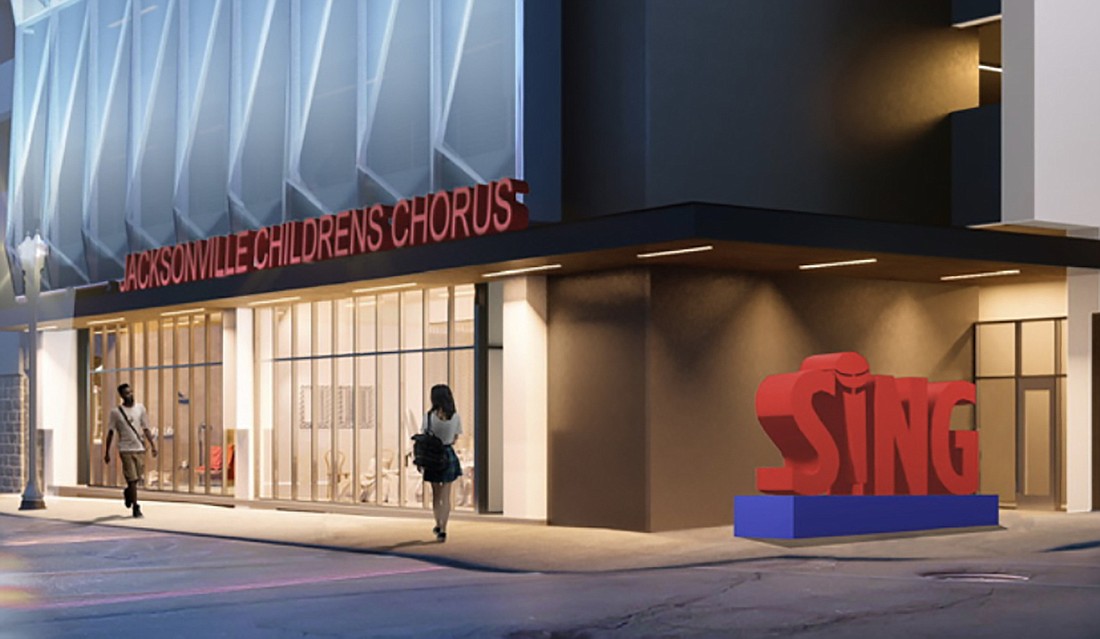 The Jacksonville Childrenâ€™s Chorus is moving into the VyStar Credit Unionâ€™s parking garage Downtown.