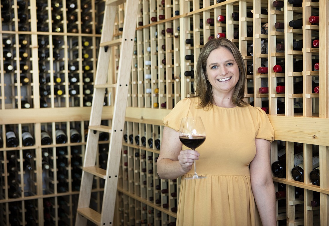 Jen Bingham says one of the keys to success at Cru Cellars has been reasonably priced wine. (Photo by Mark Wemple)