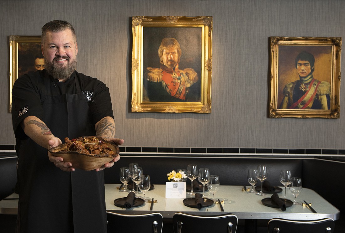 Chef Richard Hales expects the newest Hales Blackbrick location in Tampa to bring in triple what the Miami location brings in. (Photo by Mark Wemple)
