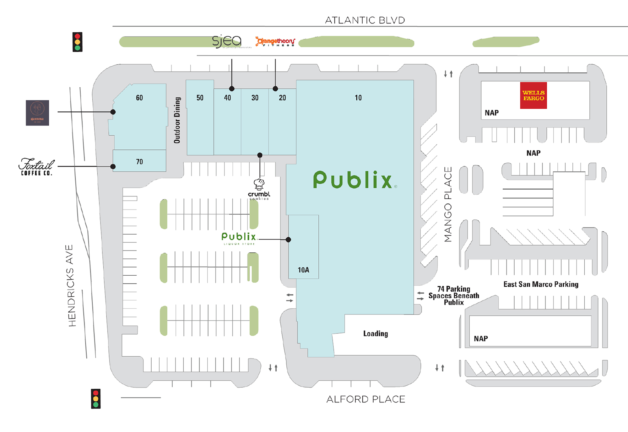 Crumbl is planned  2039 Hendricks Ave. in East San Marco, the Publix-anchored shopping center.