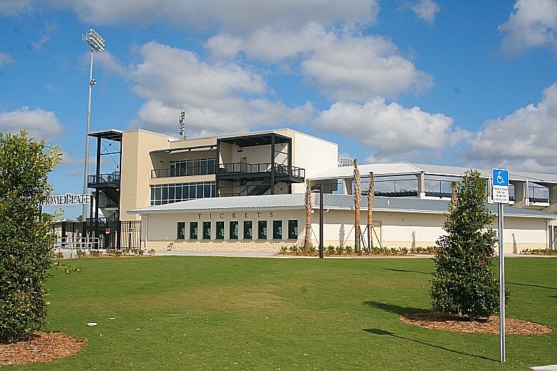 Charlotte Sports Park, seen here in a 2009 photo, was damaged by Hurricane Ian. (Wikimedia)