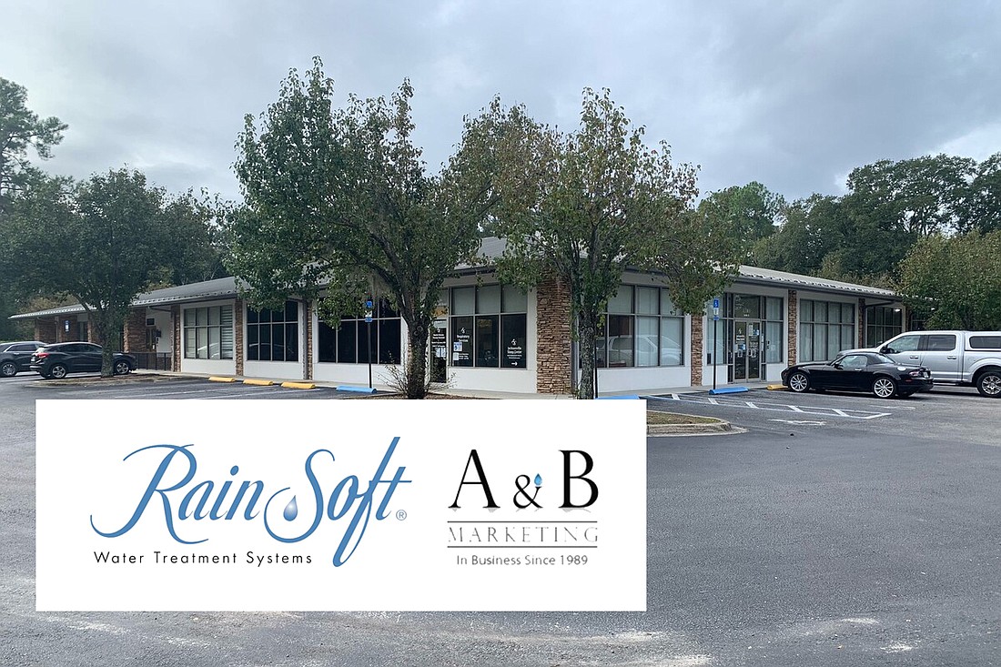 A&B Marketing Inc., the area distributor for RainSoft water treatment systems, paid $3 million for this building 6930 Bonneval Road.