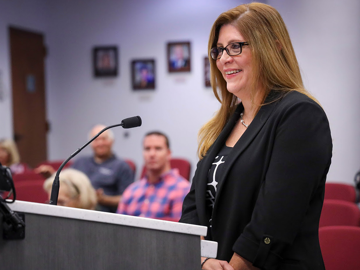 Sheila McLean was approved as the county's CFO. (Courtesy photo).