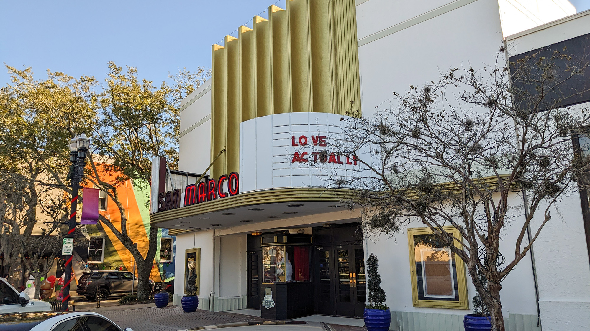 “How the Grinch Stole Christmas” and “Love Actually,” are the final movies for the theatre at 1996 San Marco Blvd.