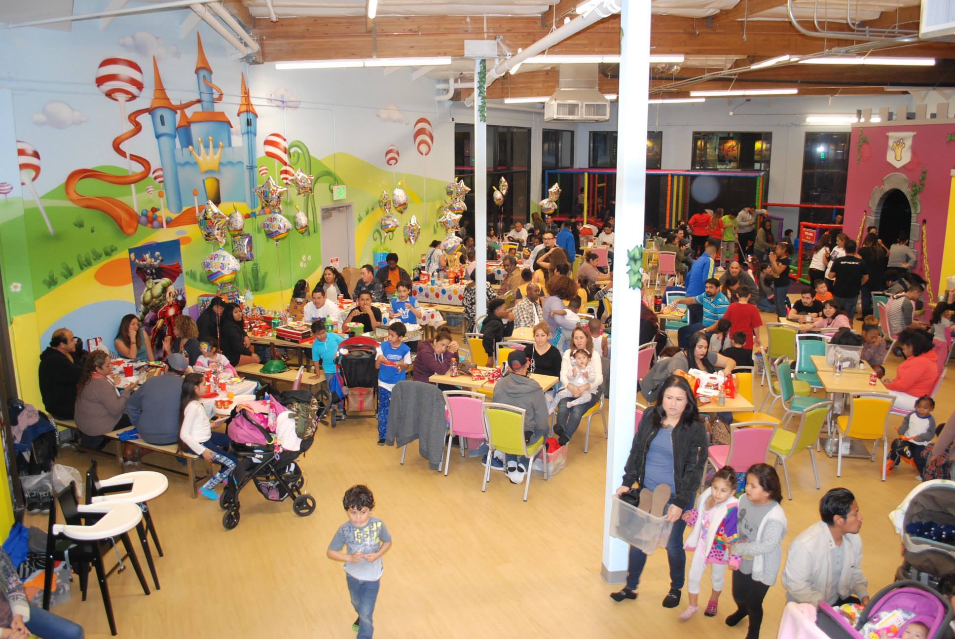 The Kids Empire in Mesquite, Texas, offers space for parties.