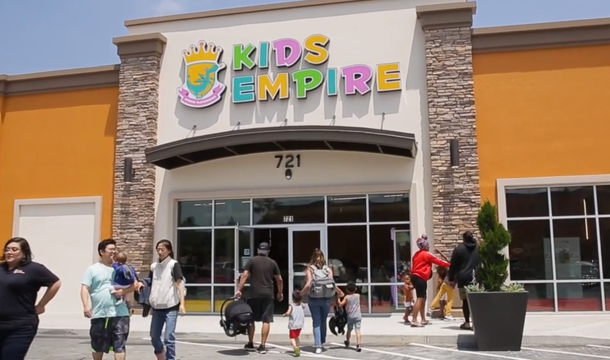 Kids Empire, based near Los Angeles, has 39 locations in 10 states.