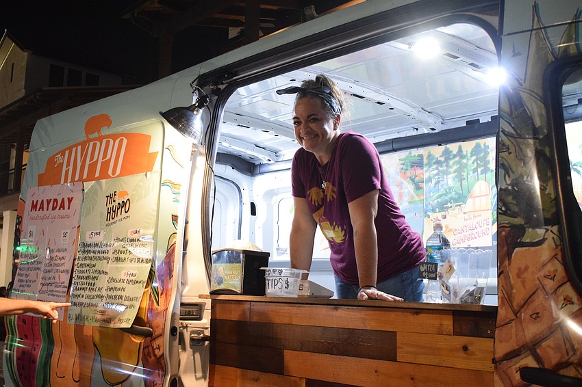 Angie Brenner, a server for The Hyppo, says Ranch Nite is a wonderful, fun night with lots of people and a good energy.