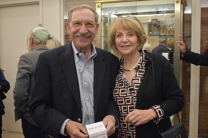 Husband and wife Dr. Stuart Mushlin and Francine Achbar