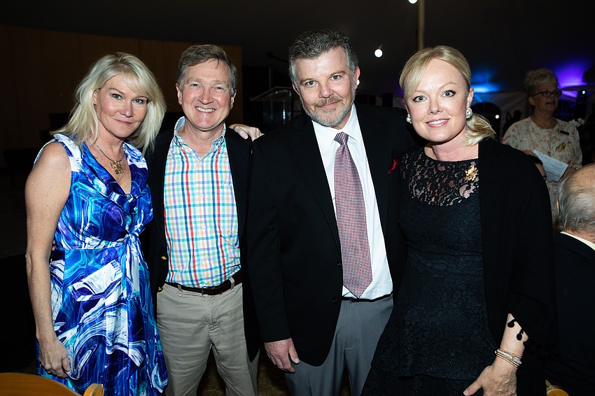 Lynn and Randon Carvel with Manuel and Anne Spindel