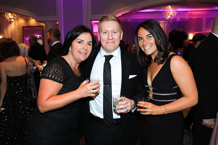 Patty Bamber with Tim and Dana Keough