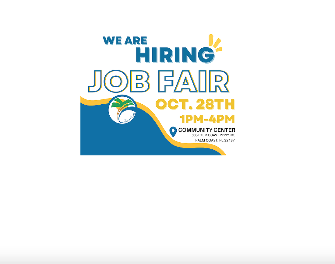 City of Palm Coast to host job fair October 28 Observer Local News