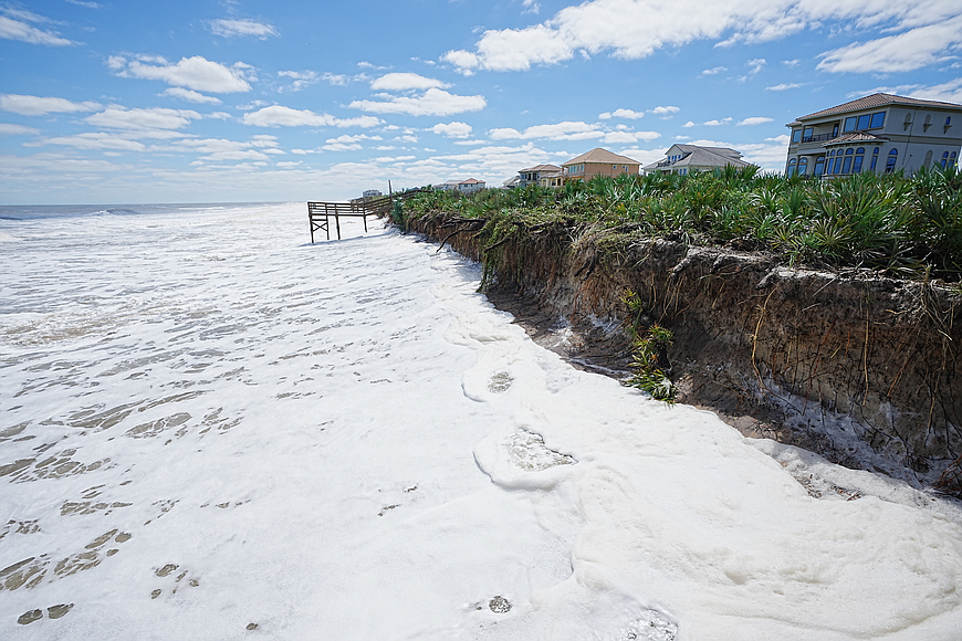 Hammock Dunes just spent 700,000 on dune restoration — and then Hurricane Ian washed it away