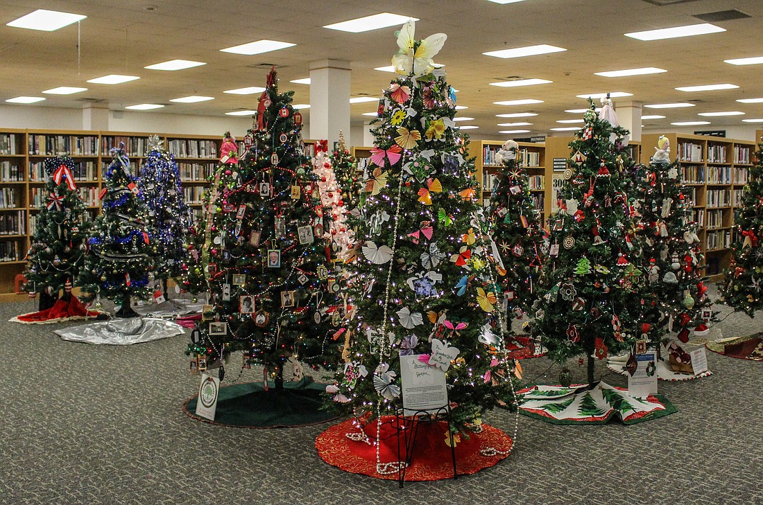  Give thanks for early 'Holly' Day Festival of Trees at Flagler County Public Library Palm Coast Main Branch. Courtesy photo