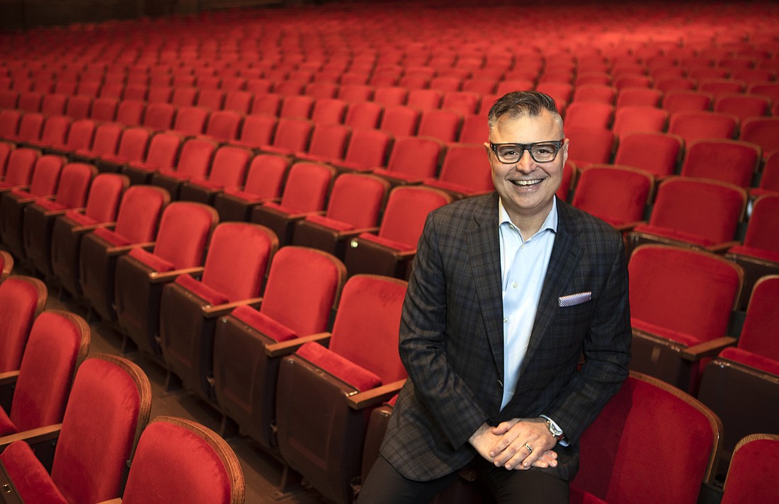 Greg Holland is the new CEO of Tampa&#39;s Straz Center for the Performing in Arts, succeeding Judy Lisi, who held the role for 30 years. (Photo by Mark Wemple)