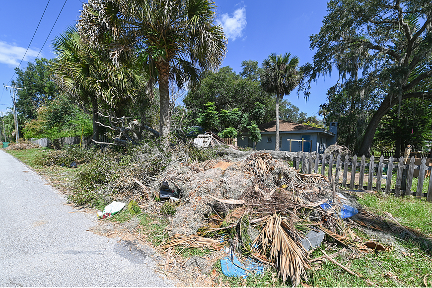 Volusia County will be completing storm debris removal byÂ Friday, Dec. 9, for the unincorporated areas in the county. File photo by Michele Meyers