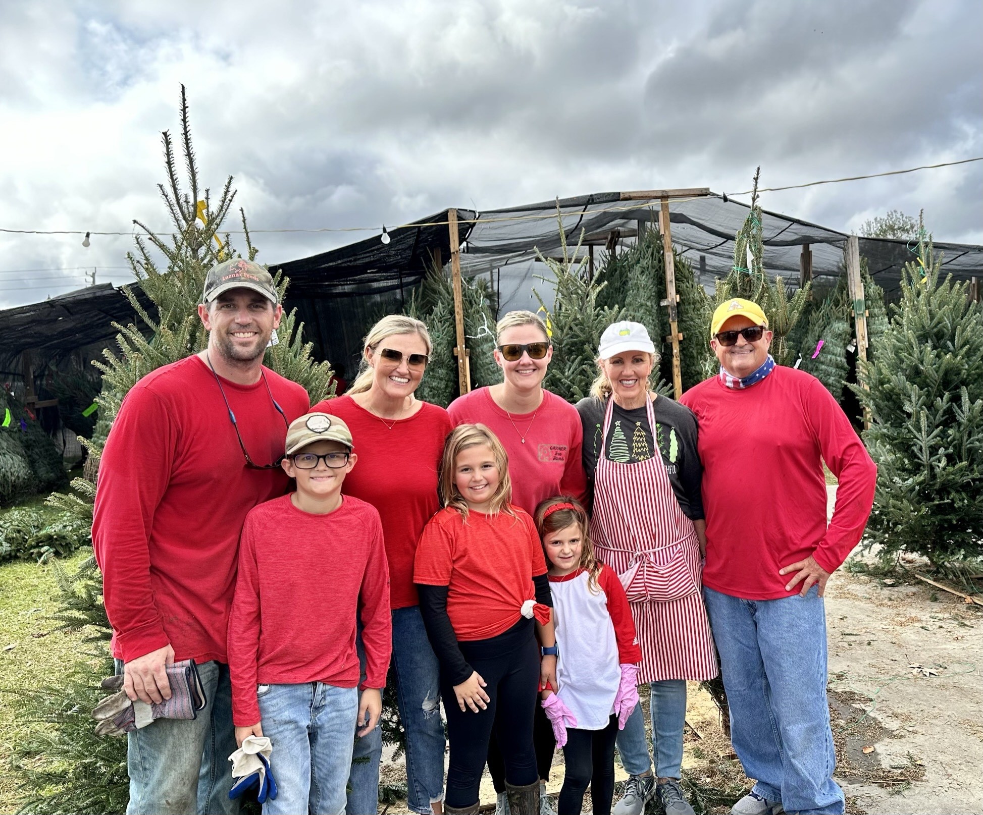 Back row: Michael and Meredith Chevalier, with Morgan, Robin and Michael Gentry.  Front row:  Davis, Gentry and Monroe Chevalier. Courtesy photo