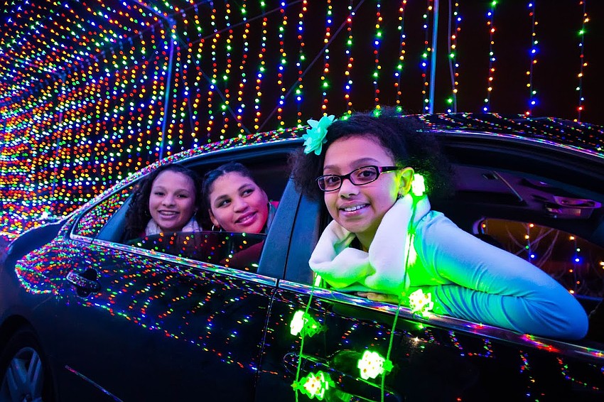 The popular drive-through lights extravaganza is back with more than one million lights and holiday scenes. Photo courtesy of Magic of Lights The popular drive-through lights extravaganza is back with more than one million lights and holiday scenes. Photo courtesy of Magic of Lights