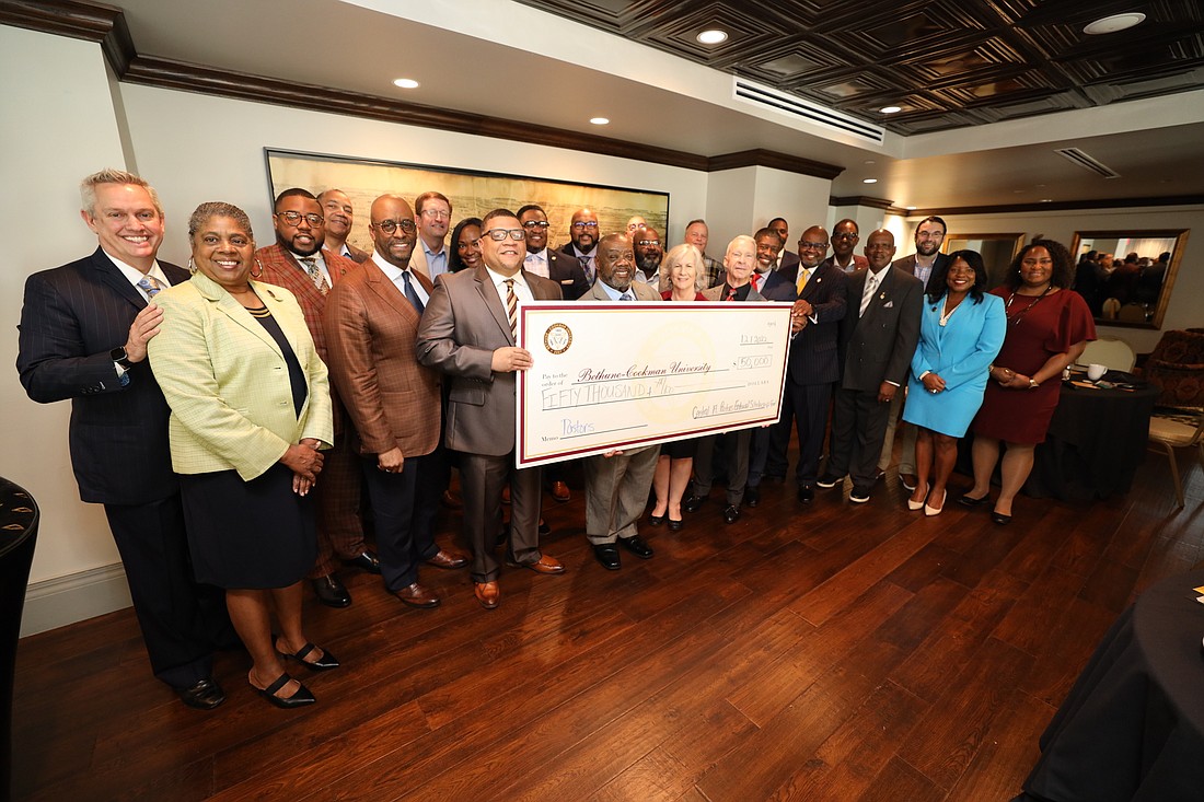 During a breakfast event on Dec. 1, the pastors of 40 local congregations announced the creation of the Central Florida Pastors Endowed Scholarship Fund. Courtesy photo