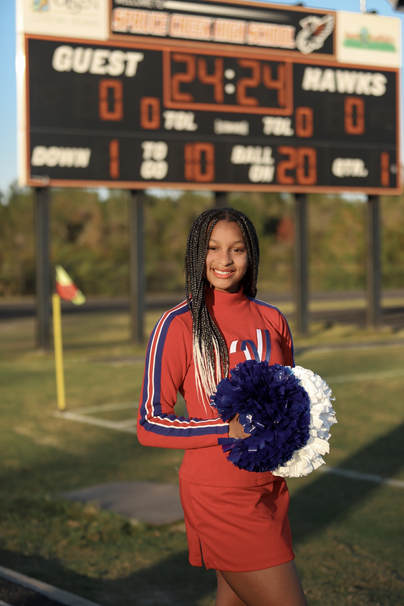 Spruce Creek High School cheerleader to perform in London New Year's