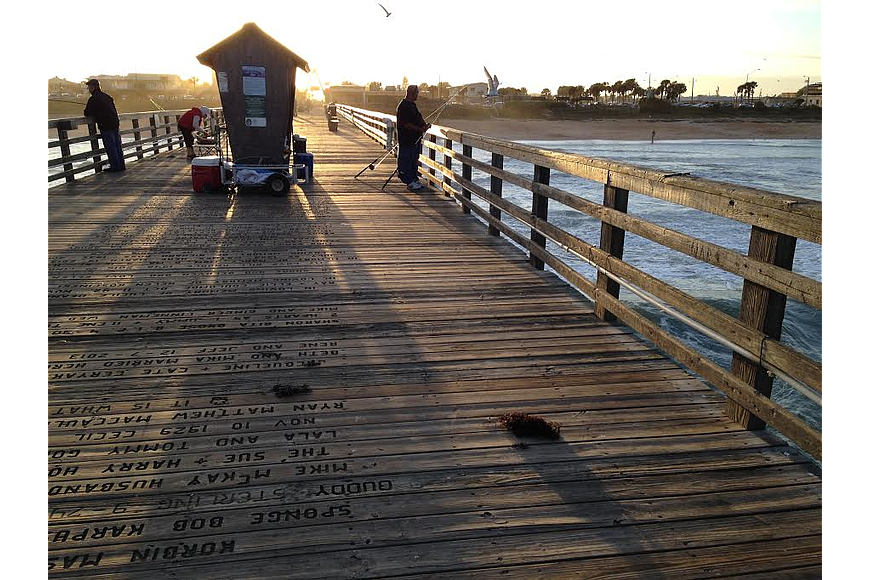 The Flagler Beach pier before Hurricane Ian. File photo by Brian McMillan