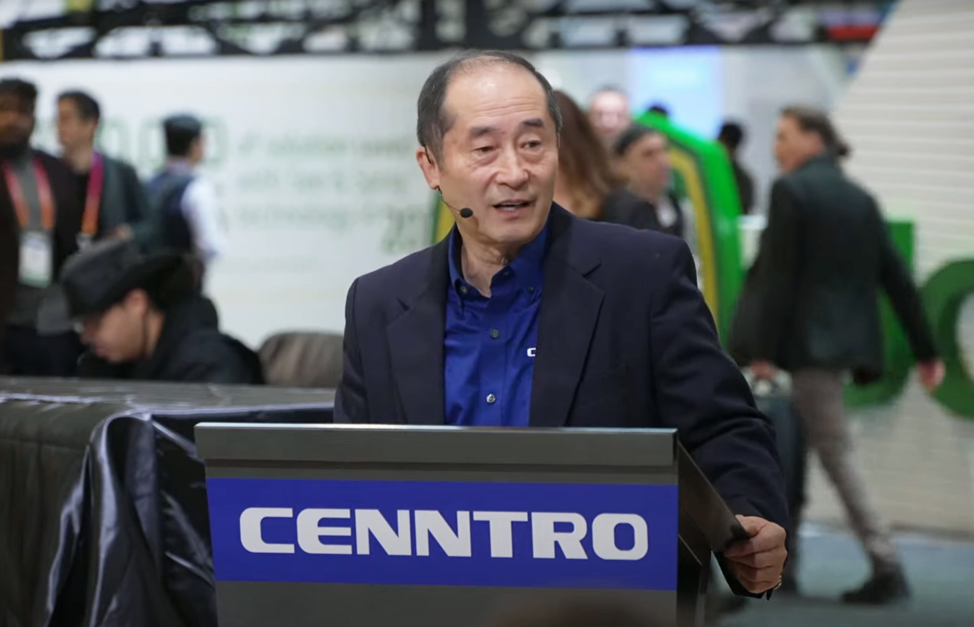 Cenntro CEO Peter Wang.