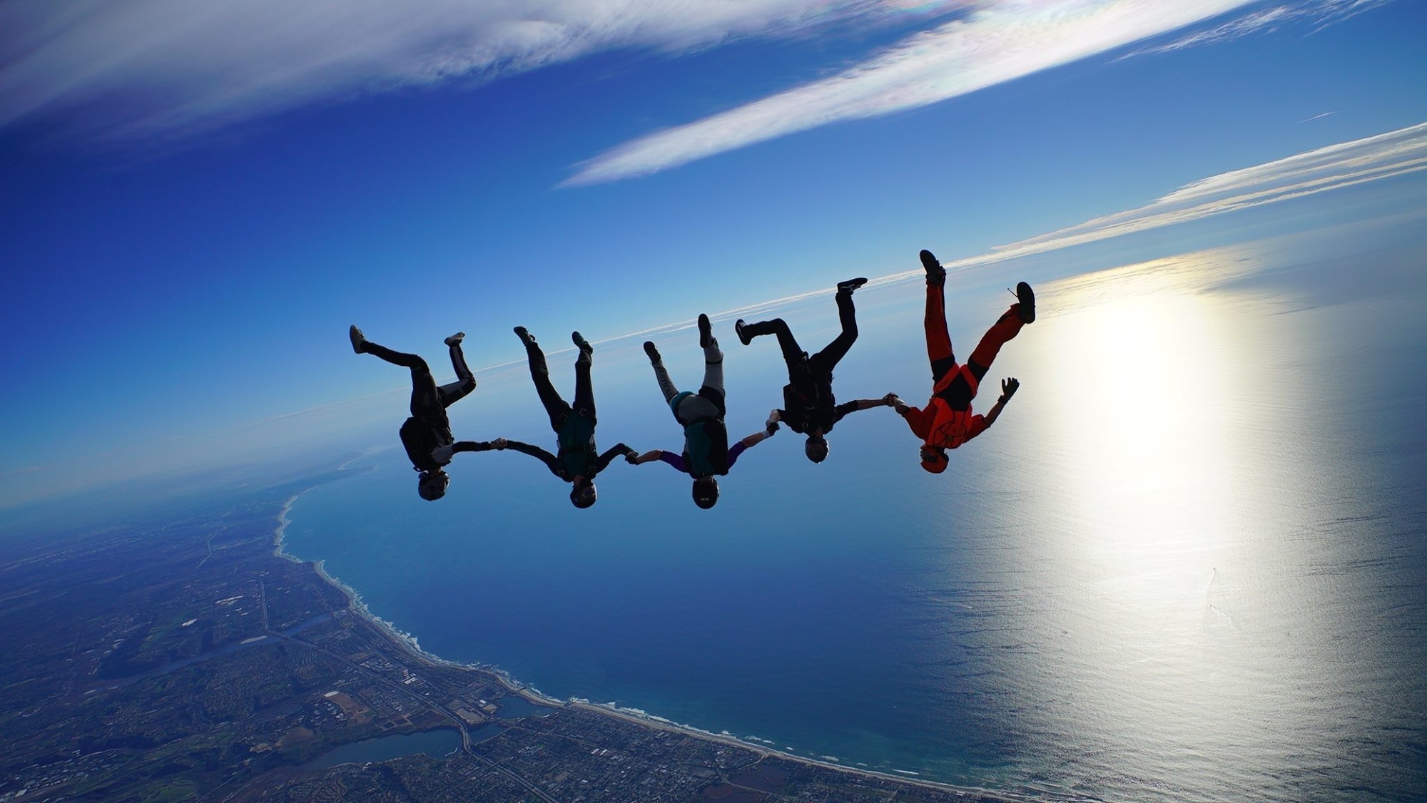 Dr. Jennifer Bocker has been skydiving since 2006. (Leland Procell.)