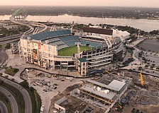 Where can you find shade at a Jacksonville Jaguars game?