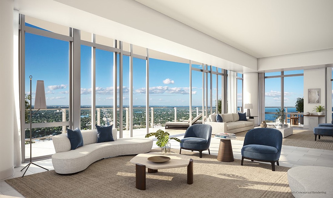 A major St. Petersburg development, the Residences at 400,  has secured $252 million in construction financing.