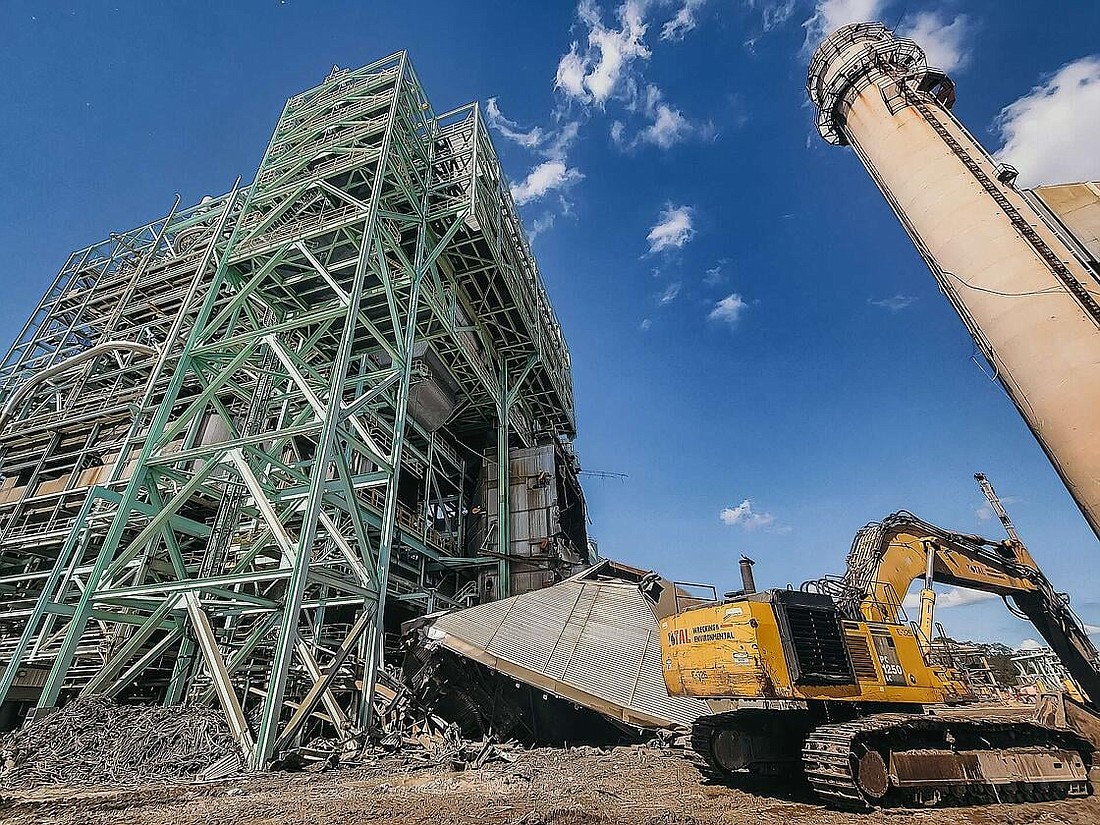 Buffalo, New York-based Total Wrecking & Environmental will implode a Lakeland power plant on Saturday, Jan. 14, and livestream it for people who donate to the Wounded Warrior Project.