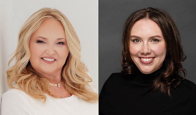 Nicole Goucher (right) is now president and CEO of Conric PR + Marketing, founded in 2007 by Connie Ramos-Williams (left).