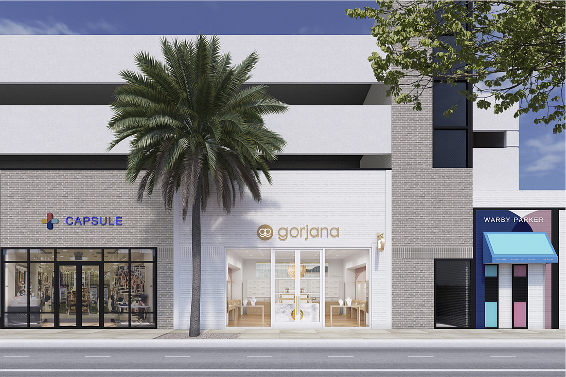 Gorjana, a Southern California jewelry company, opened its first Florida location on Jan. 13 in South Tampa's Hyde Park shopping center.