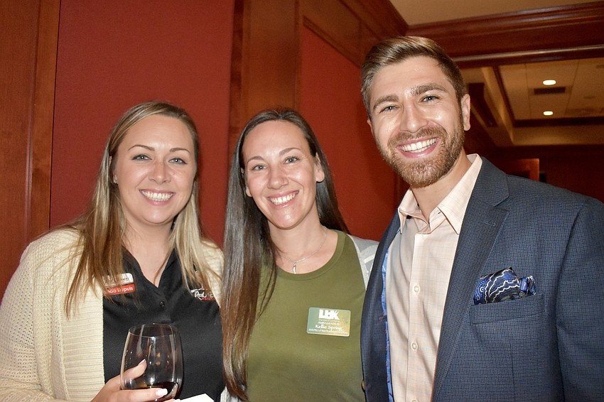 Miranda Dupuis, Kellie Spring and Mitch Lomazov