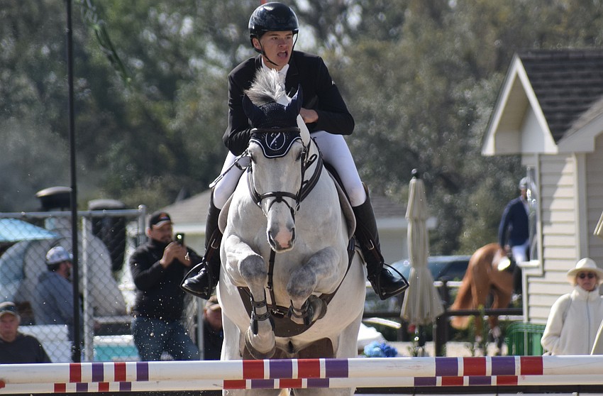Brooks Hull and Zechariah are coming straight ahead at the $50,000 Grand Prix of Sarasota.
