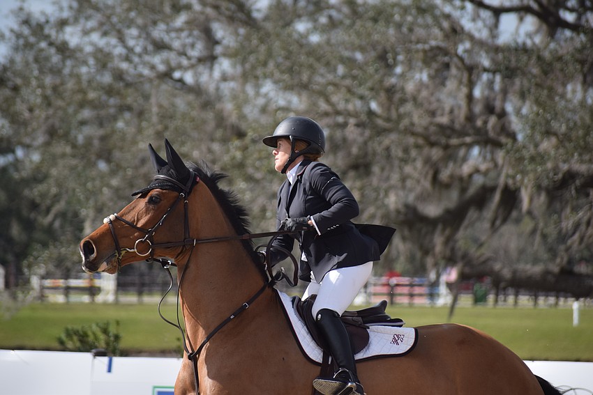 Amy Shafmaster and Infante SK didn't have a clean run so didn't advance to the final four.