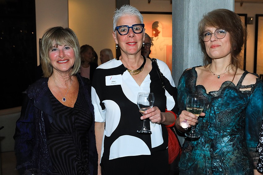 Kathy Perryman Moore, Ellen Chapman and Tatiana Palnitska